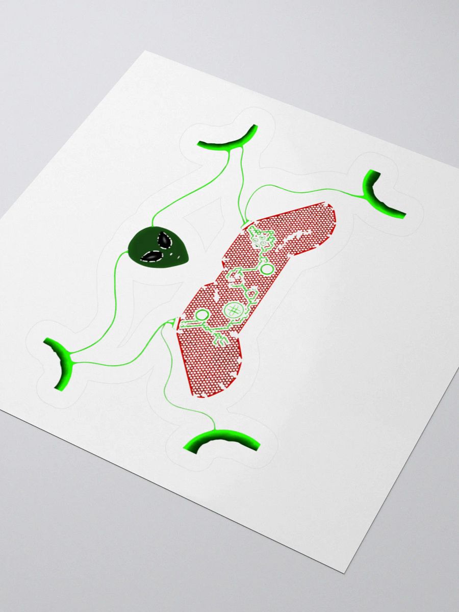 Alien Gaming Controller Sticker Pack product image (3)