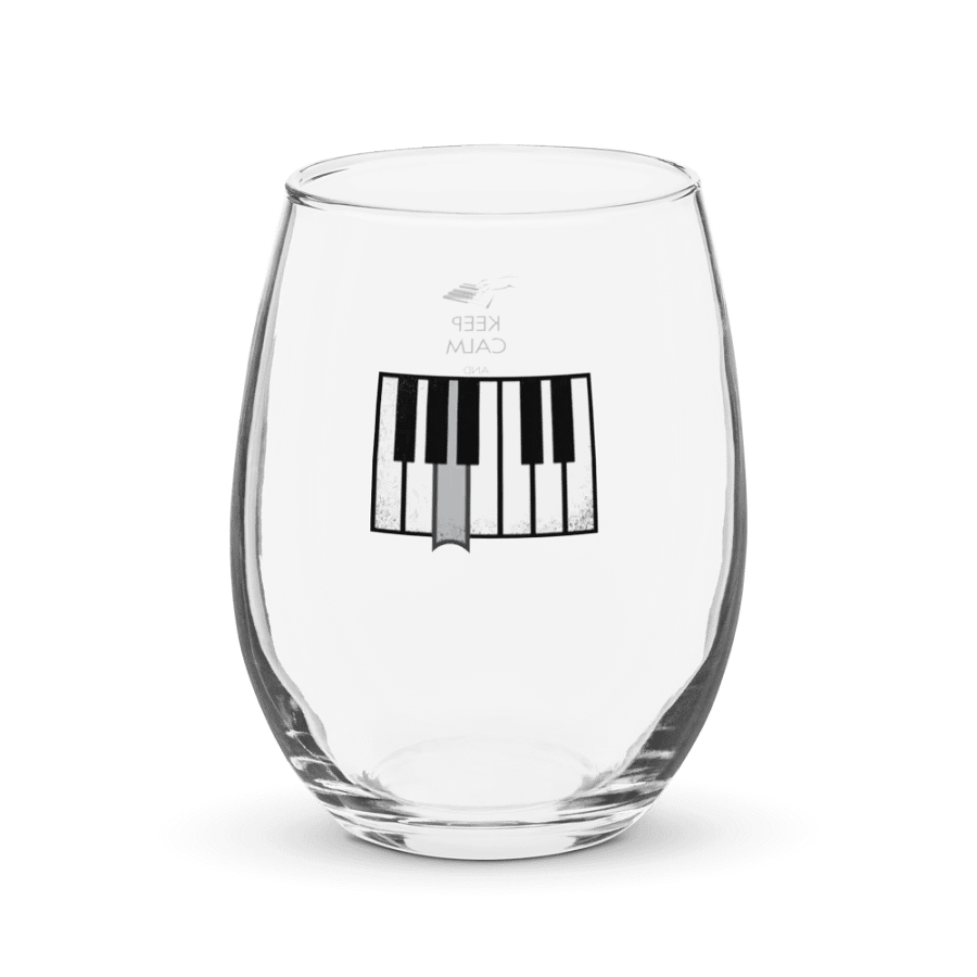 Neil Archer Branded Piano Wine Glass product image (1)