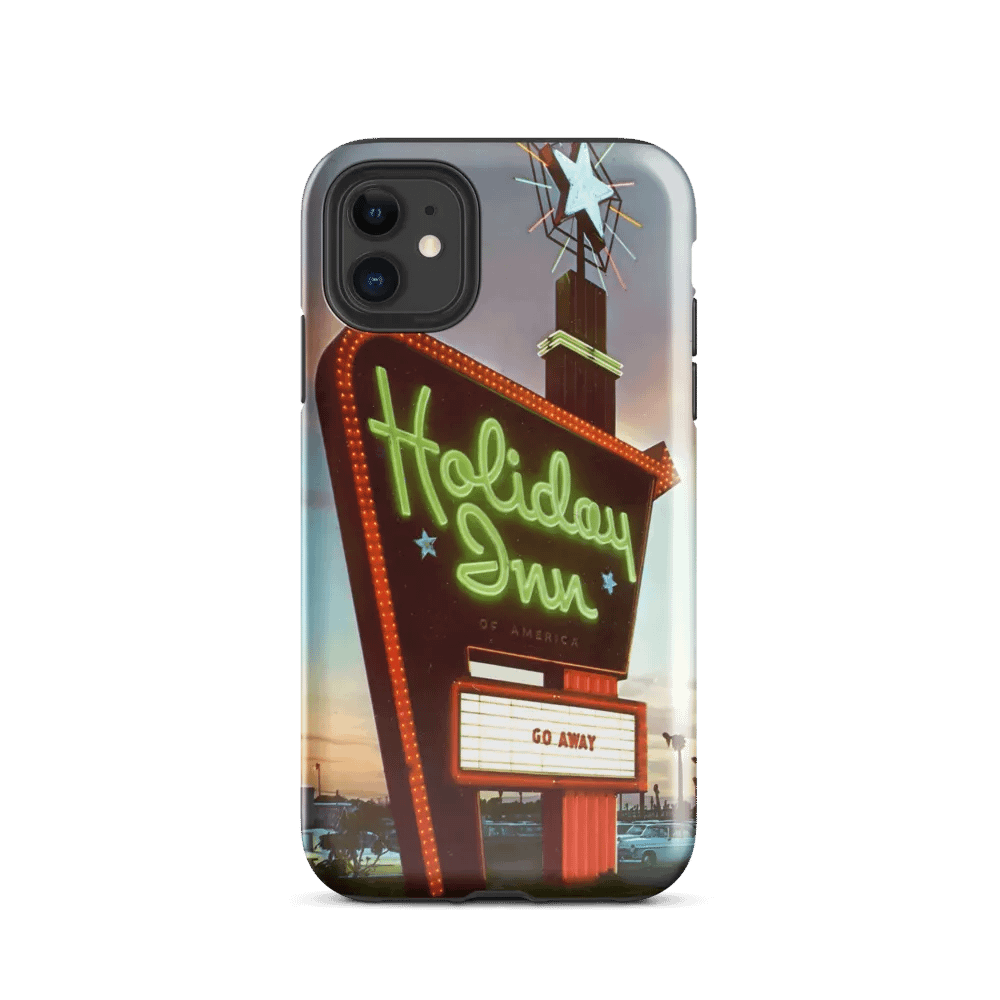Retro Holiday Inn Go Away iPhone® Tough Case product image (2)