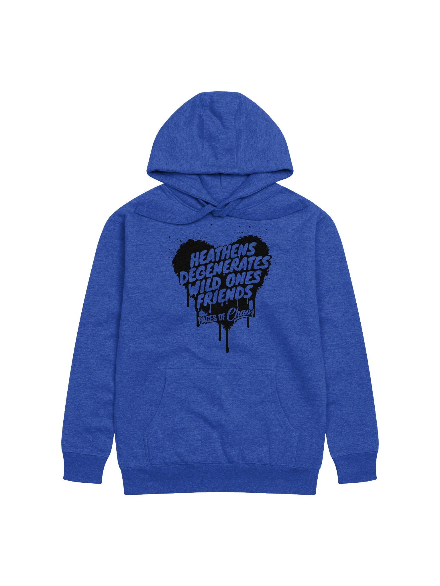 Heathens, Degenerates, Wild Ones, and Friends Hoodie - Black product image (1)