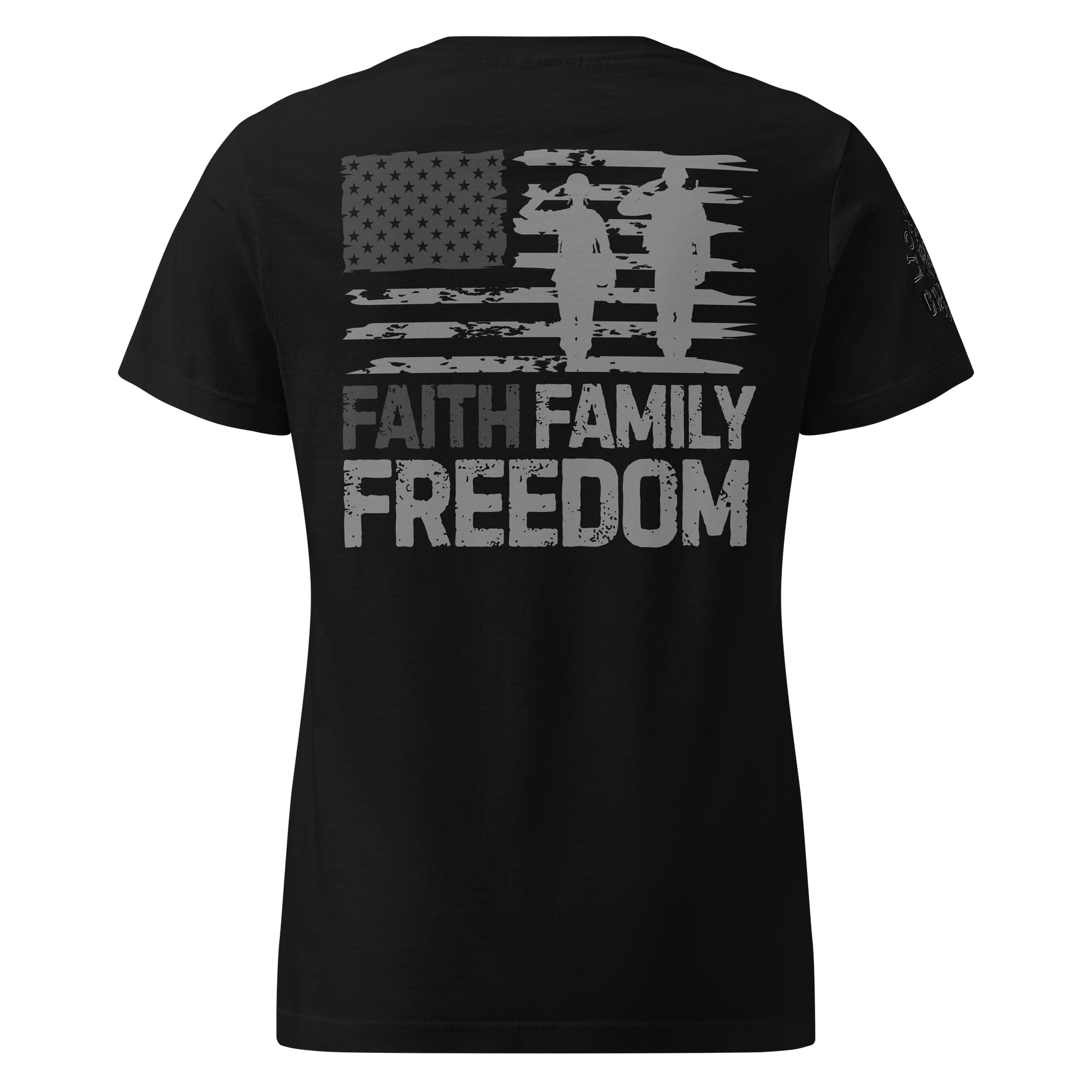 Faith Family Freedom Women's Tee product image (2)
