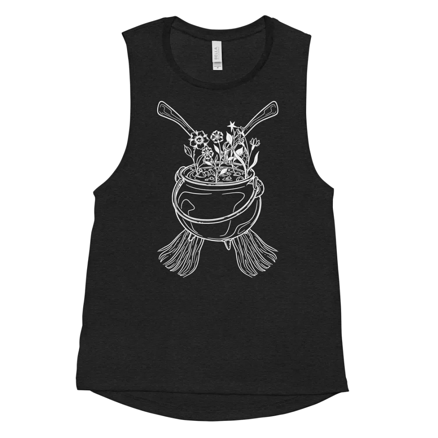 Henbane Coven Crest Bella+Canvas Women's Flowy Muscle Tank product image (11)