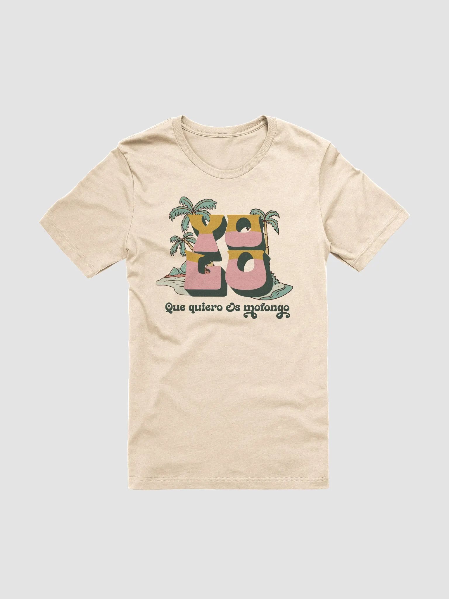 YOLO Que Quiero Es Mofongo Camiseta Unisex product image (2)