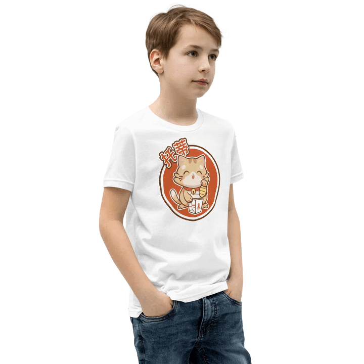 Toti Lucky Cat Youth Shirt product image (22)