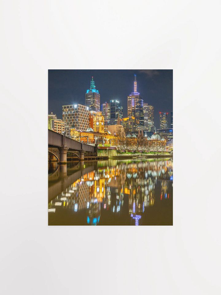 Melbourne at Night | Matte Print product image (1)