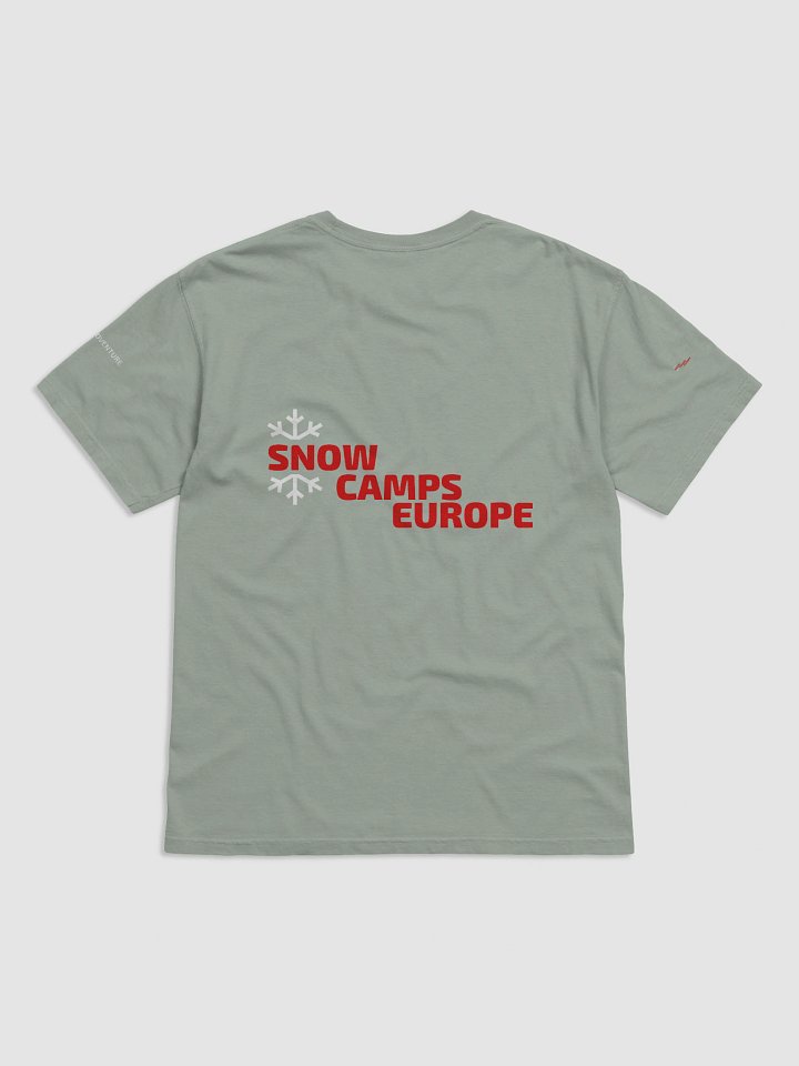 Snowflake Comfort: Unisex Heavyweight T-Shirt product image (2)