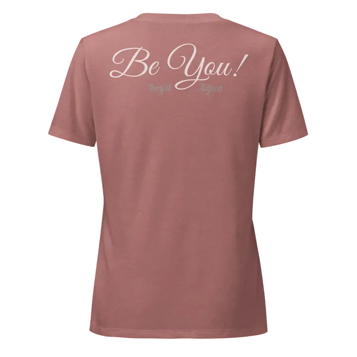 V Neck (Women): Smile, Be You product image (8)