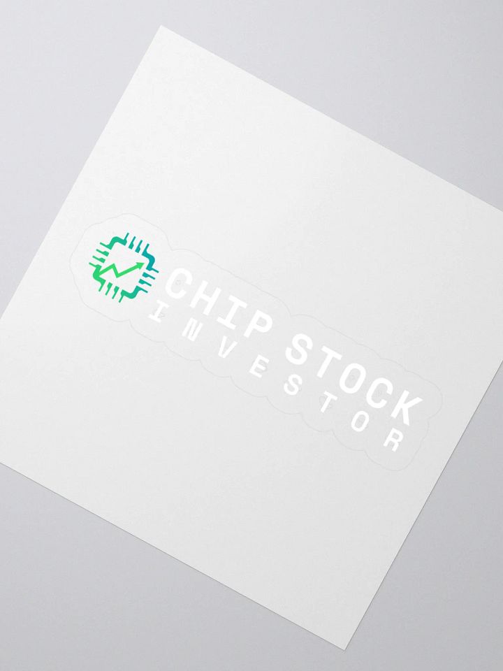 Chip Stock Investor Kiss Cut Stickers product image (8)