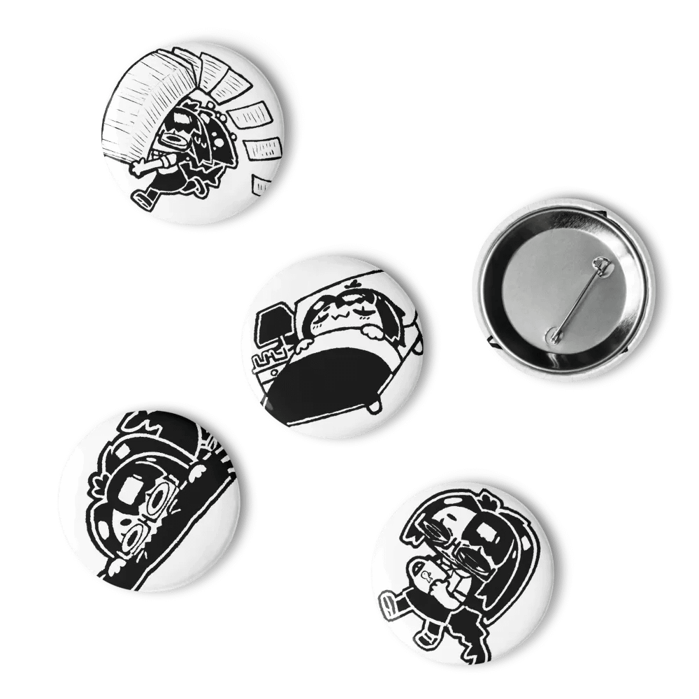 5x Struggle Button Pins (L) product image (9)