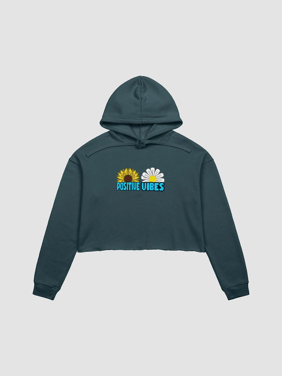 Positive Vibes Crop Hoodie product image (1)
