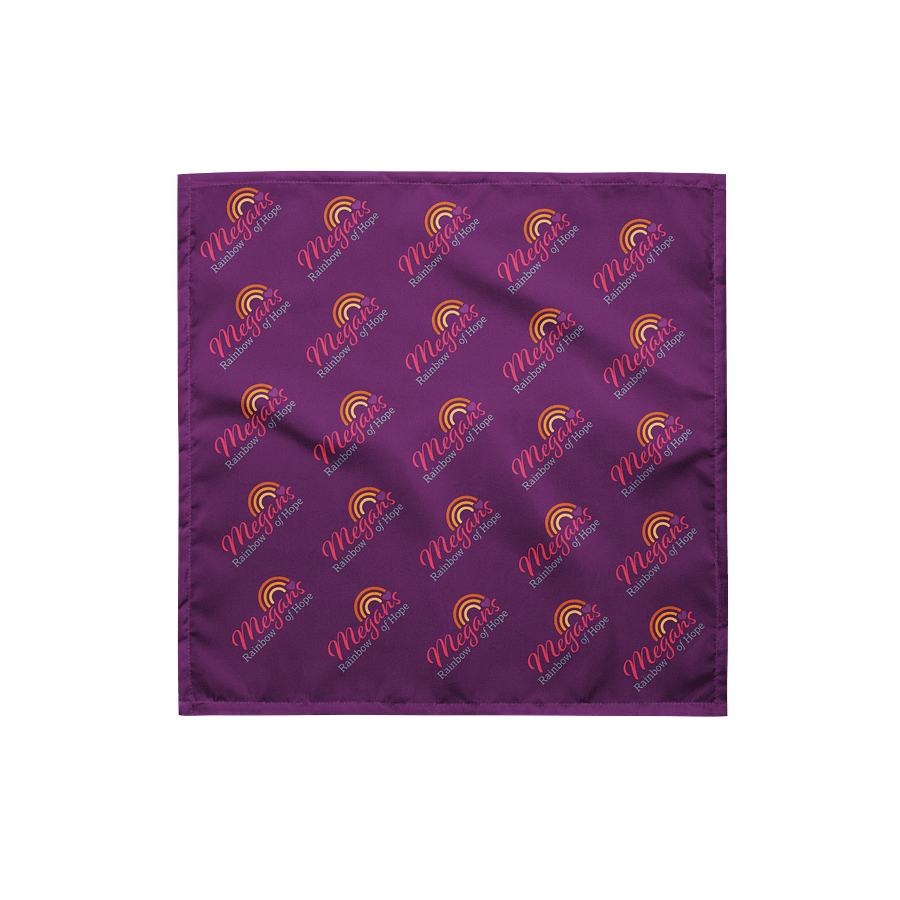 Purple All-Over Bandana product image (1)