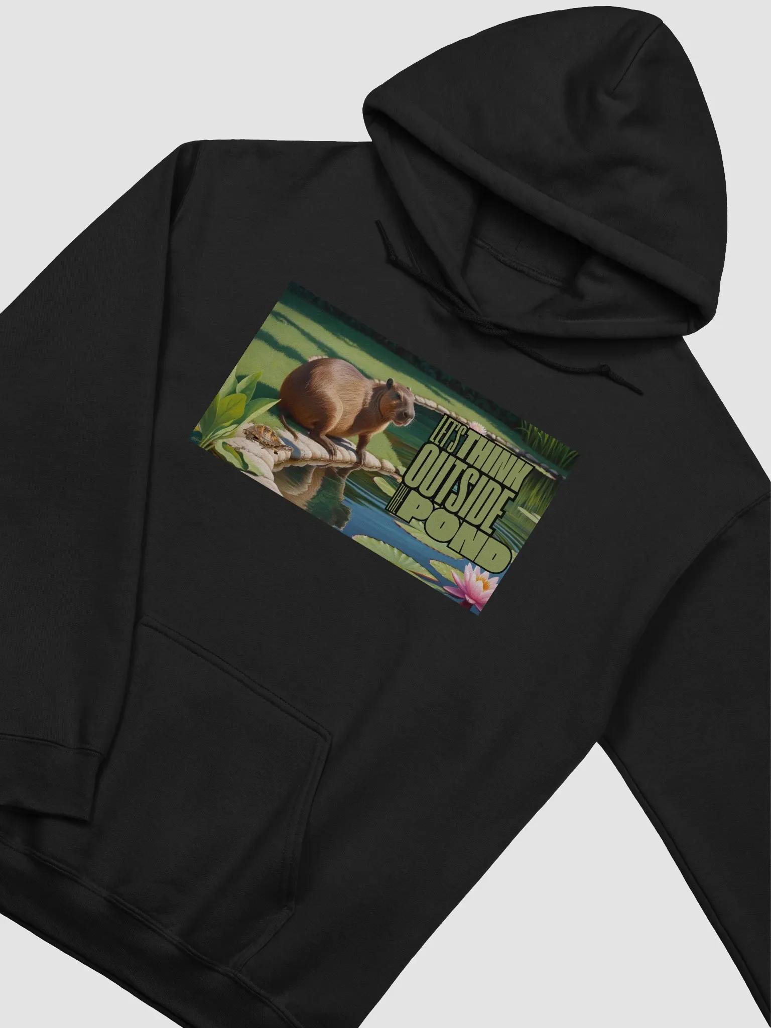 Thinking Outside the Pond Classic Hoodie product image (2)