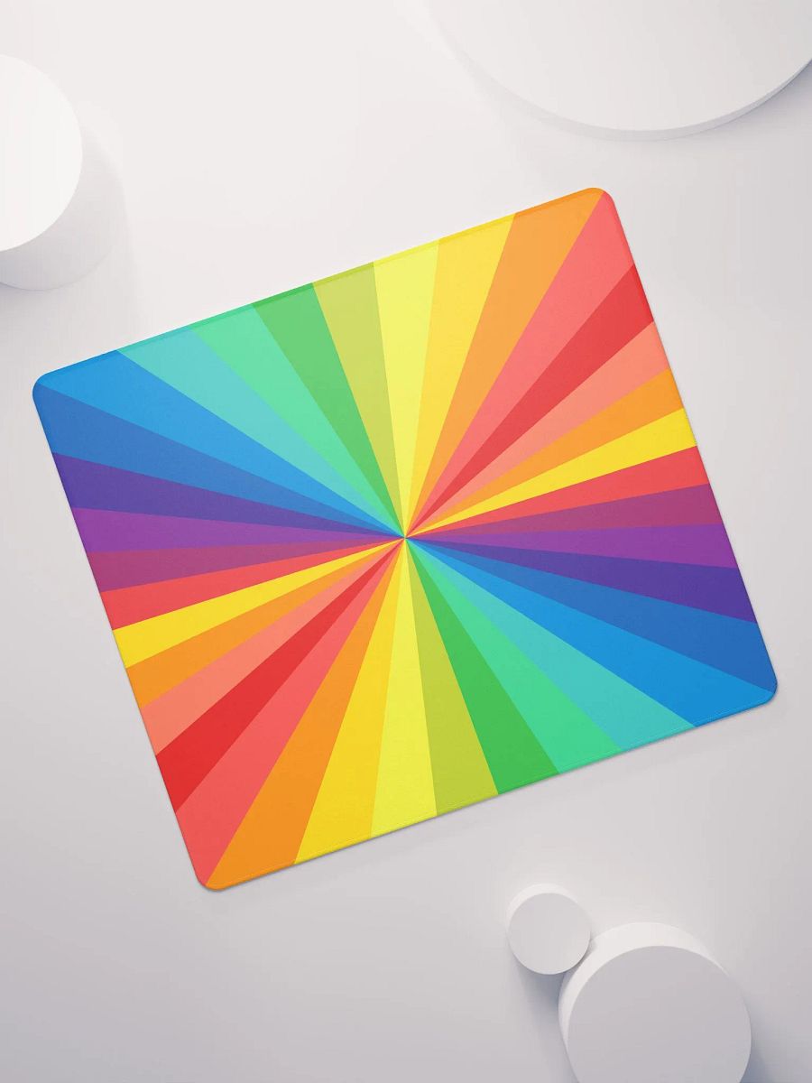 Trippy Rainbow Gaming Mouse Pad product image (11)