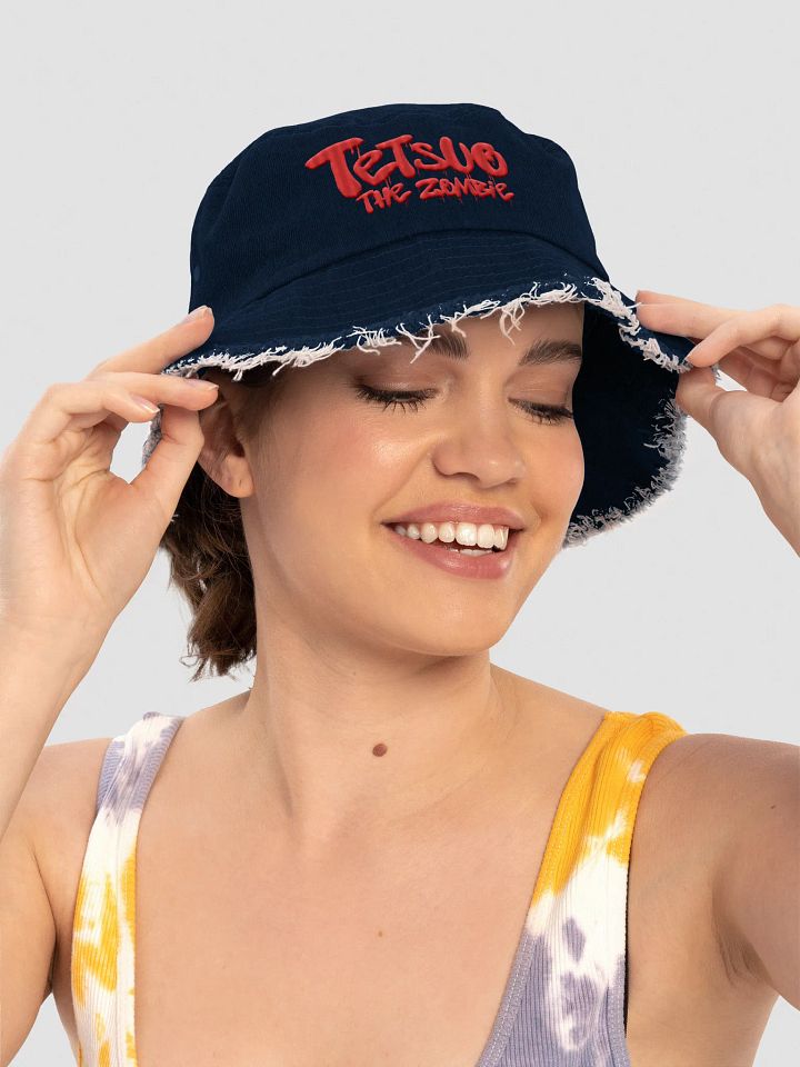 RedruM Distressed Denim Bucket Hat product image (1)