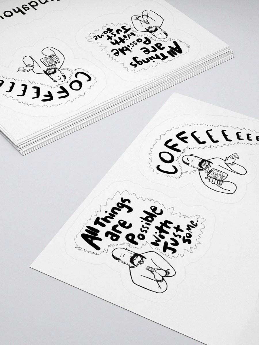 TBG Coffee Stickers product image (4)