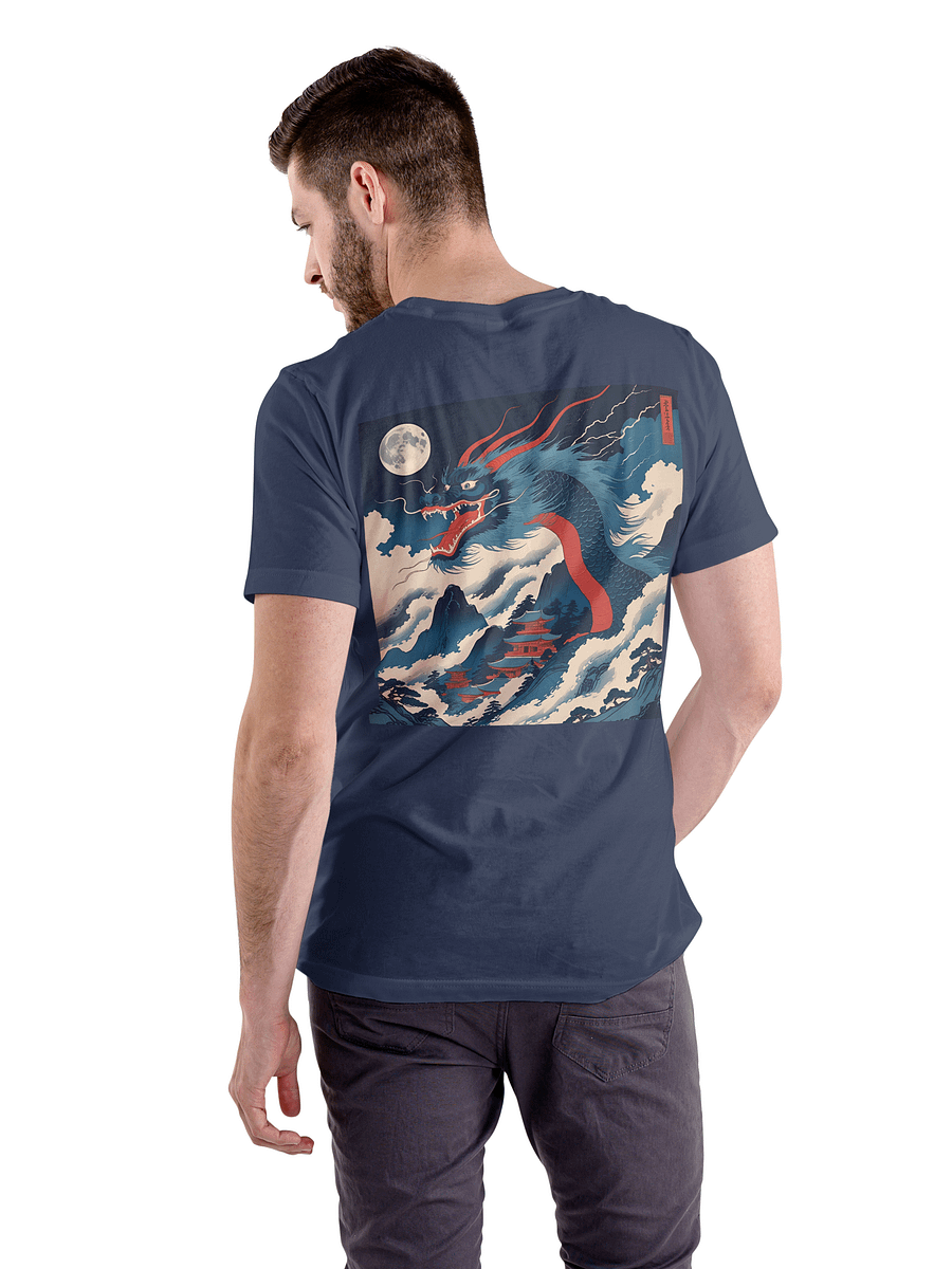 Ryoshin - Yoru no Ryū (Night Dragon), Ancient Ryū Collection, T-Shirt, Back Design product image (1)