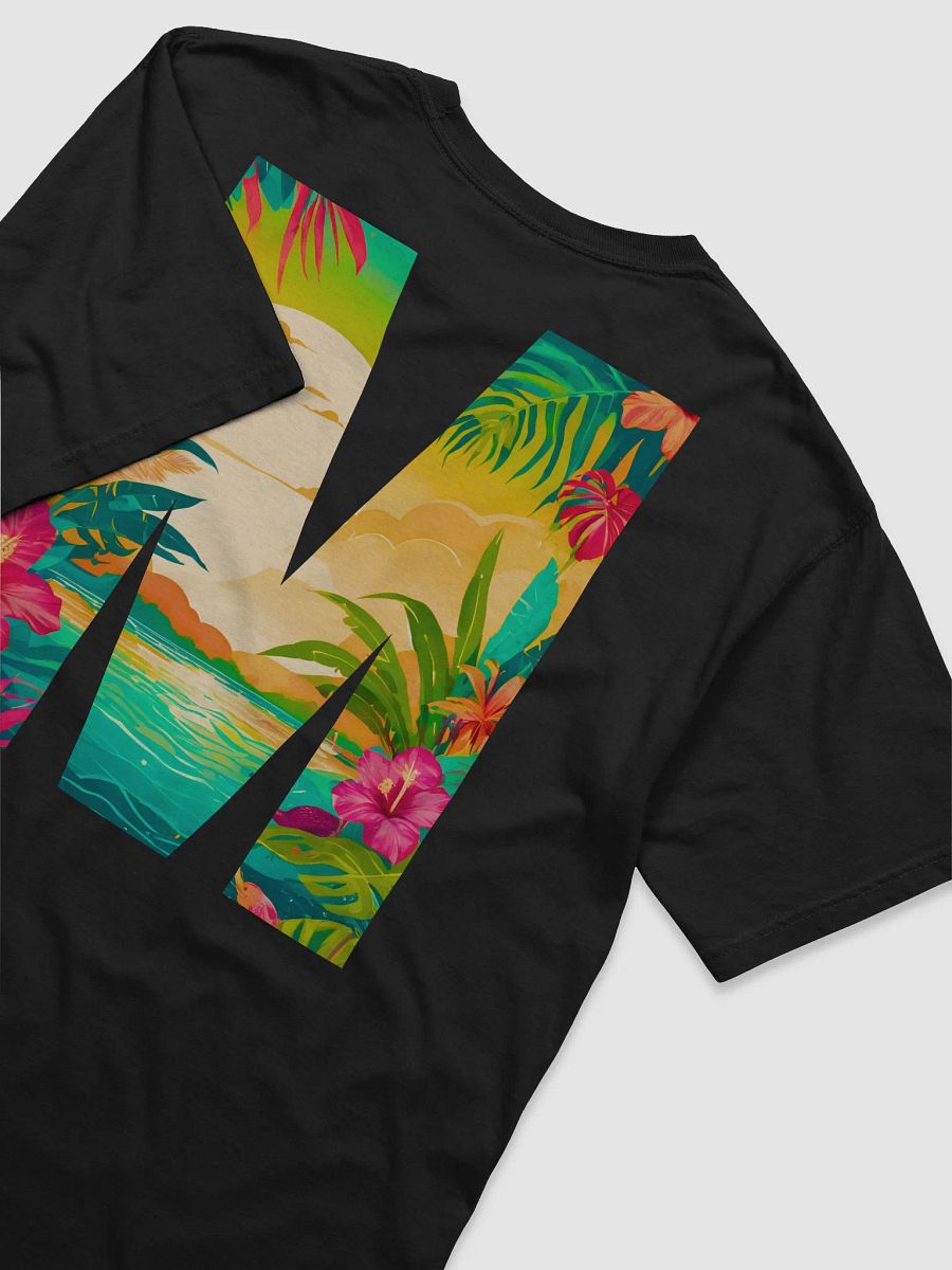 Tropical Sunset Paradise T-Shirt (Letter-M) product image (7)