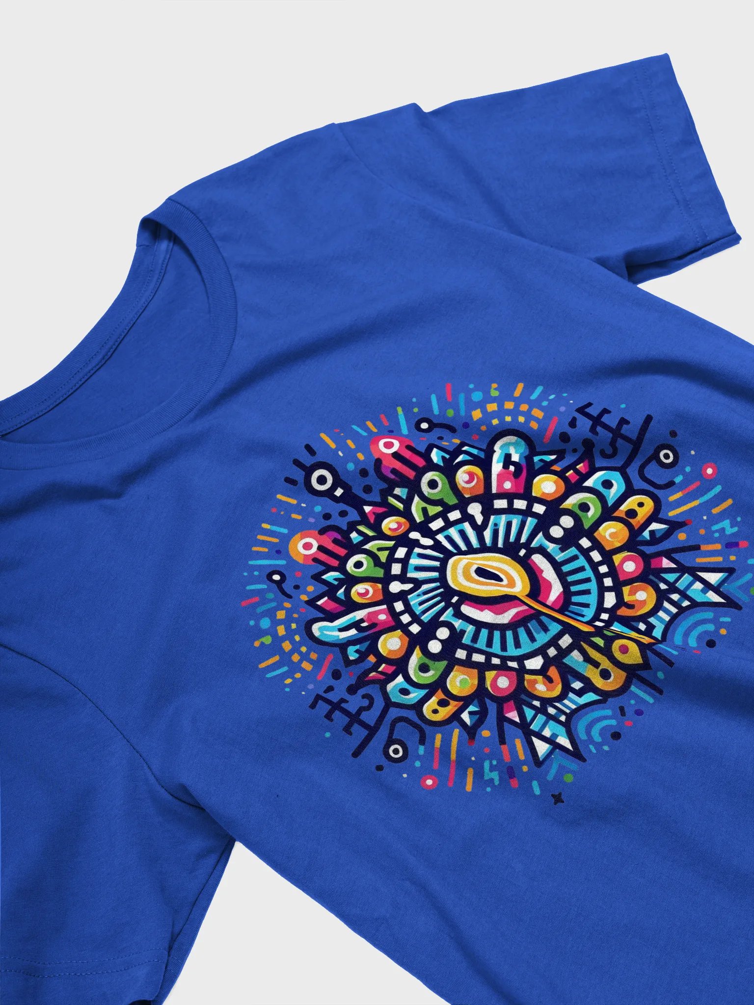 Techno Mandala Symmetry T-Shirt product image (26)