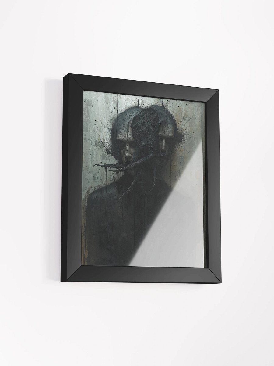 Fractured Voices Framed Print product image (19)