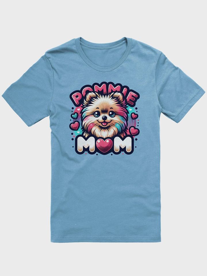 Pommie Mom Design with Colorful Pomeranian and Hearts product image (1)