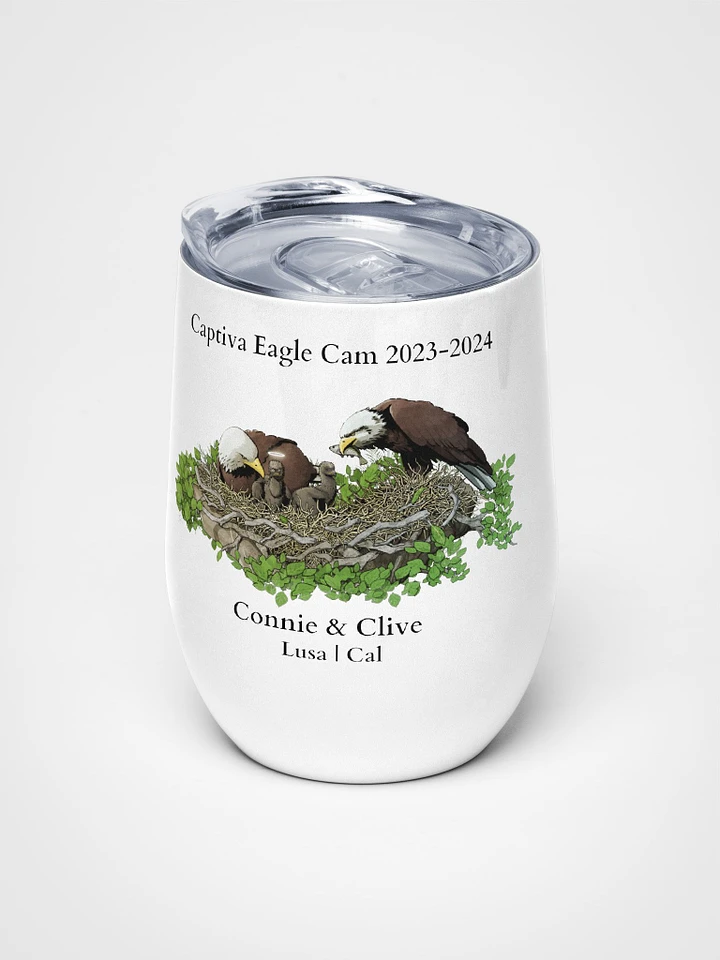 Captiva Eagle Cam 2023-2024 Wine Tumbler product image (1)