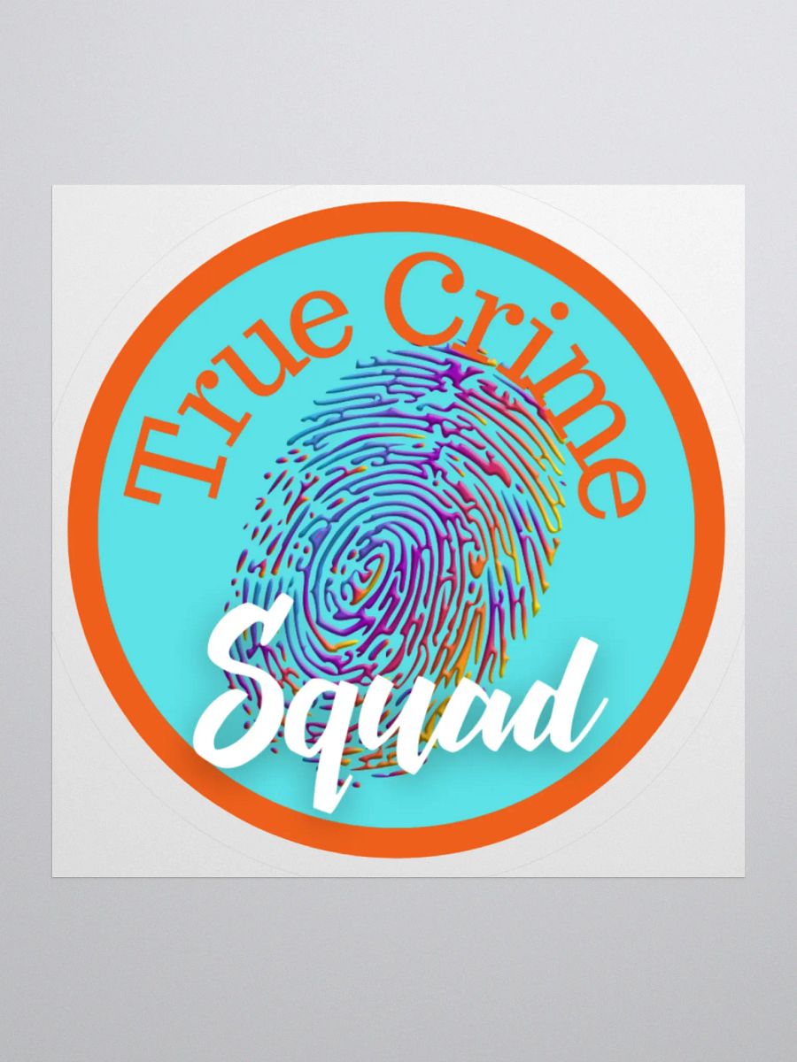 True Crime Squad Fingerprint Stickers product image (2)