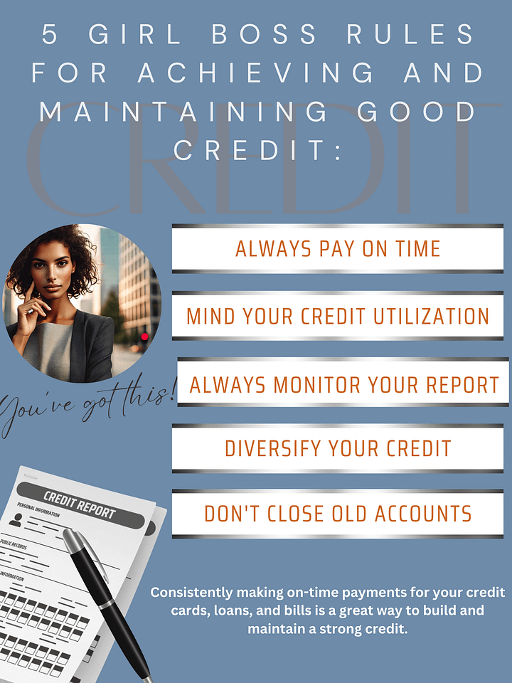 A Girls Guide To Excellent Credit product image (2)