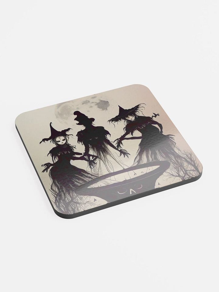 Mystical Witches' Cauldron Cork Coaster product image (2)