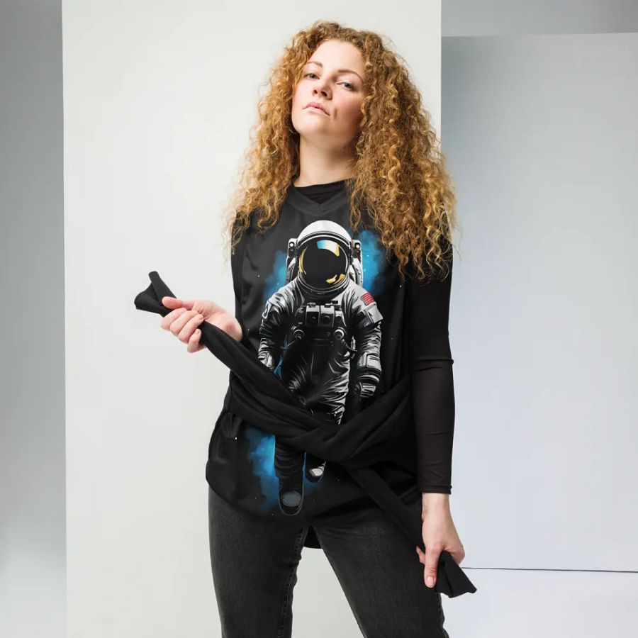 Cosmic Explorer - Unisex Basketball Jersey UPF50+ protection product image (6)