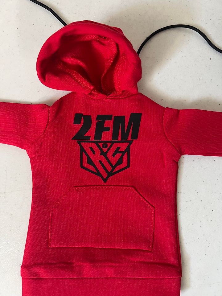 Red w/Black Logo 2FM Hoodie for Losi Promoto MX product image (1)