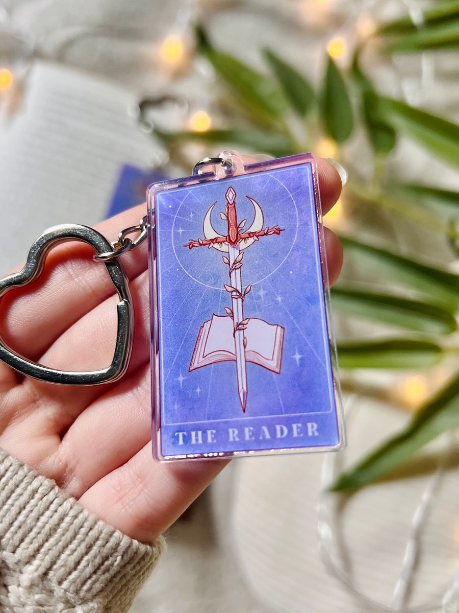 The Reader Tarot Card Acrylic Keyring product image (5)