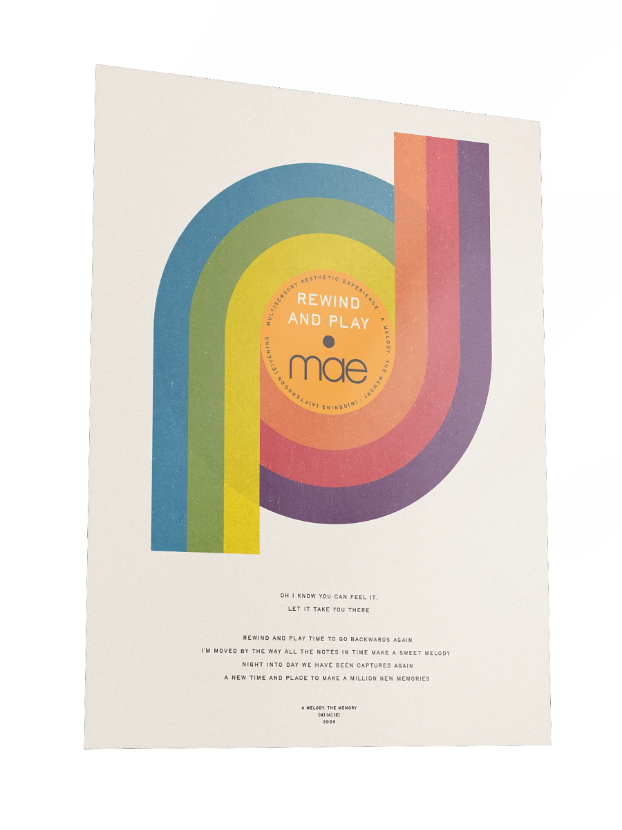 *LIMITED EDITION* A Melody, The Memory Poster Print product image (3)