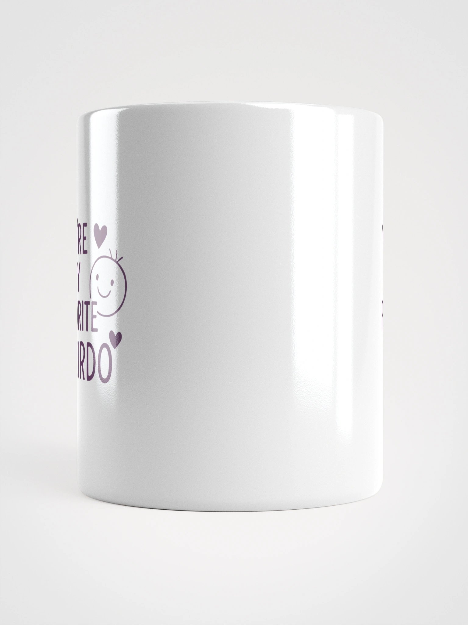 You’re My Favorite Weirdo White Glossy Mug product image (15)