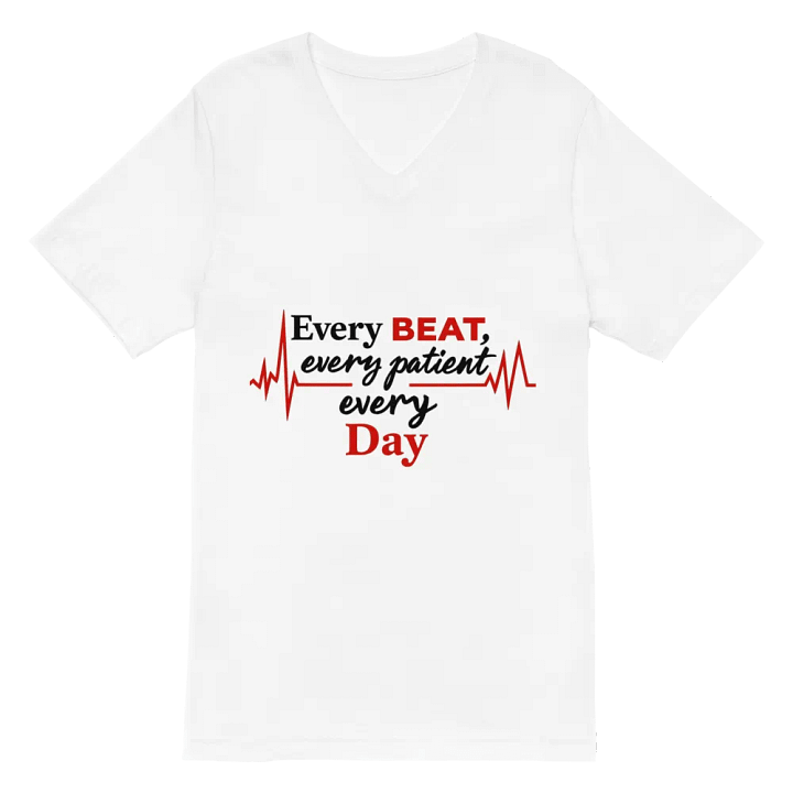 Every Beat, Every patient, Everyday V-Neck Tee product image (2)