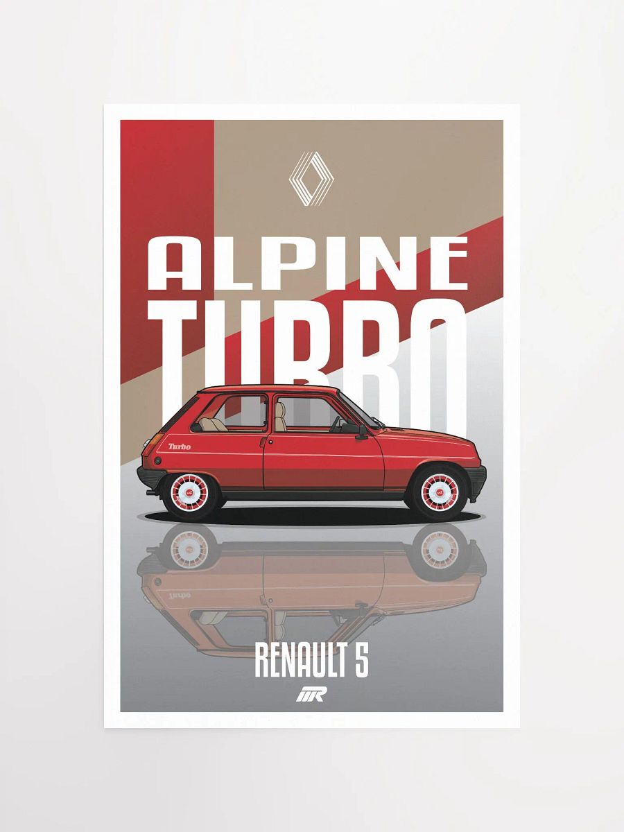 Renault 5 Alpine Turbo - Etoile et Croissant Rouge product image (11)