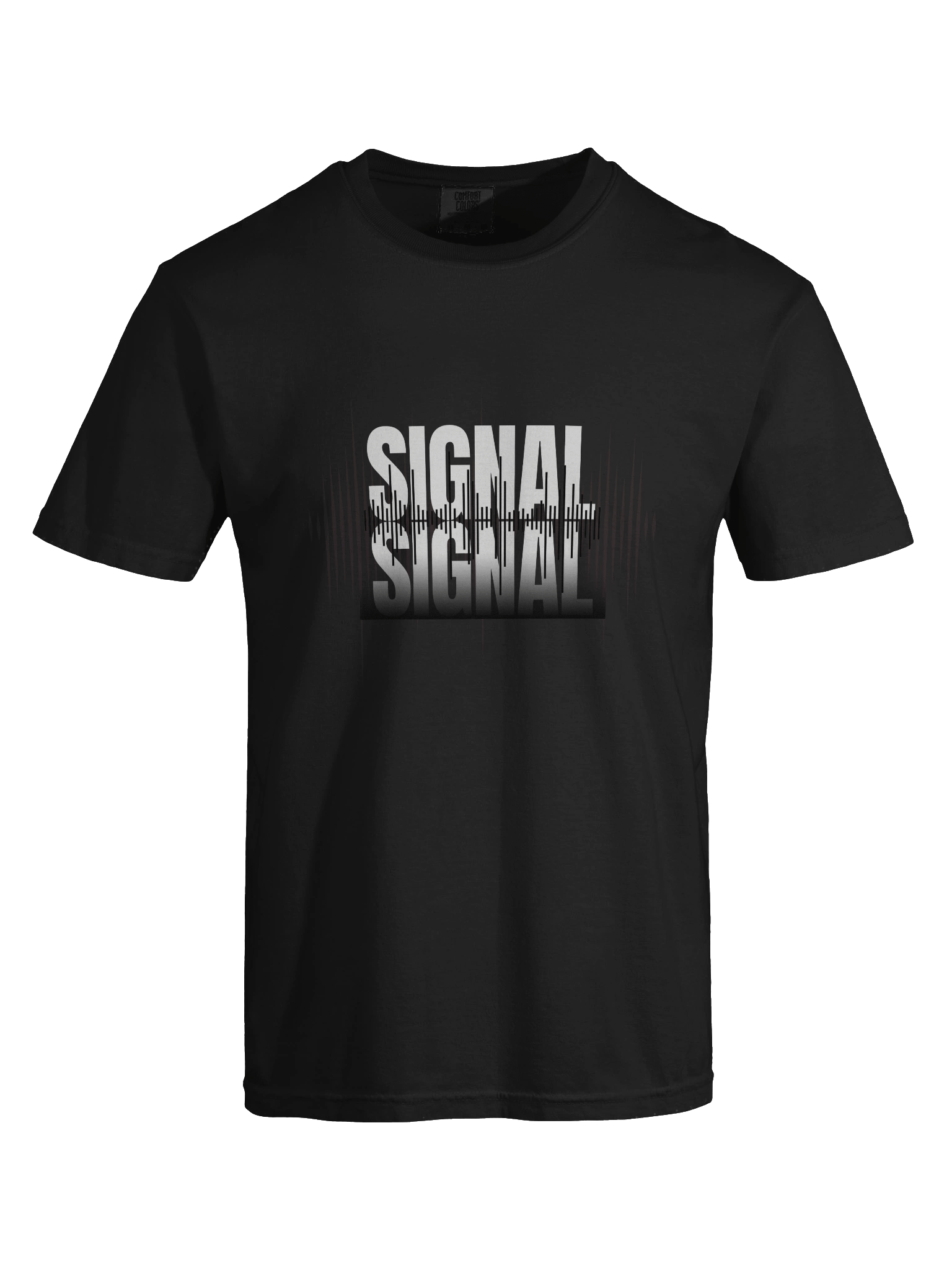 Silent Signal Audio Waveform T-Shirt product image (14)