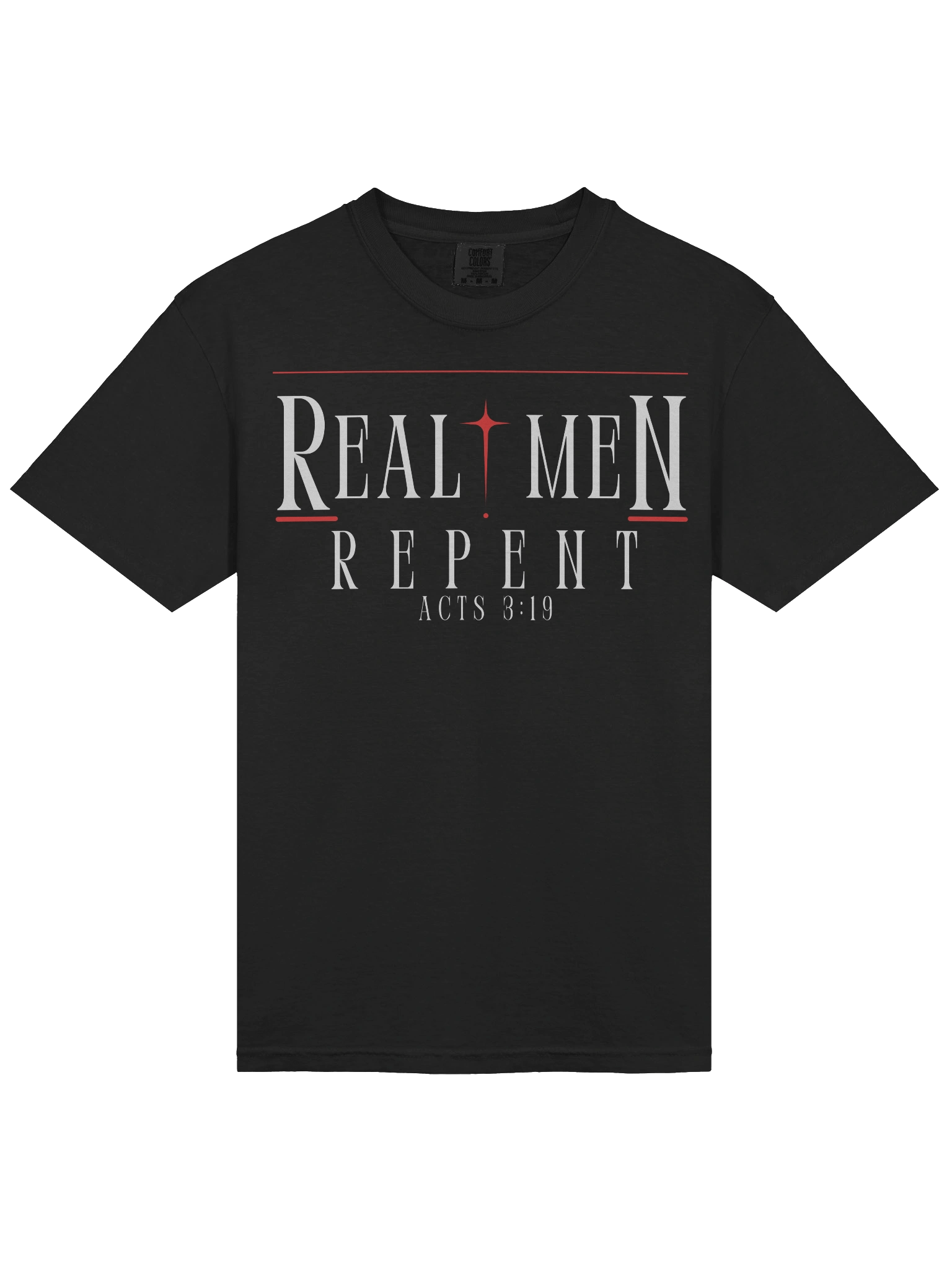 Real Men Repent - Men’s Christian T-Shirt product image (3)