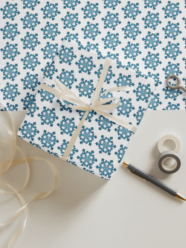 Snowflake - Wrapping Paper Sheets (3) product image (1)