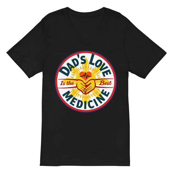 Dad's Love V-Neck Tee product image (3)