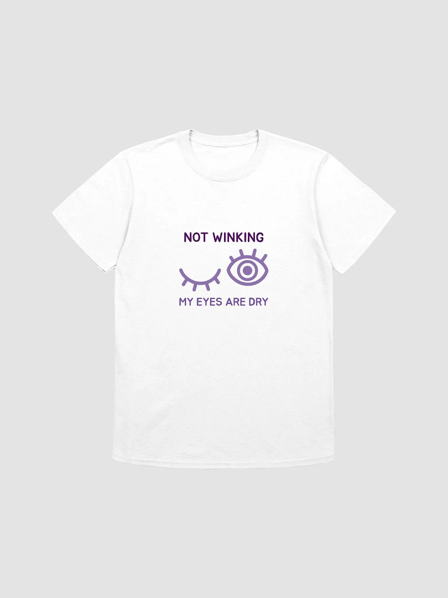 Not Winking Eye Illustration Unisex T-Shirt product image (5)