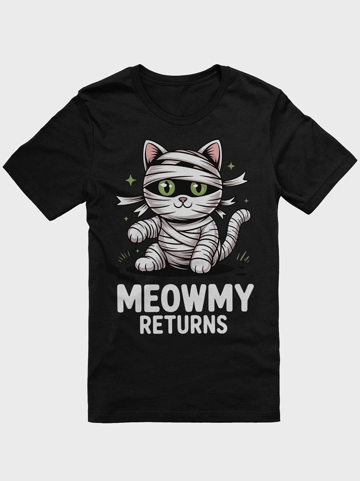 Mewmy Returns Cartoon Cat T-Shirt product image (6)