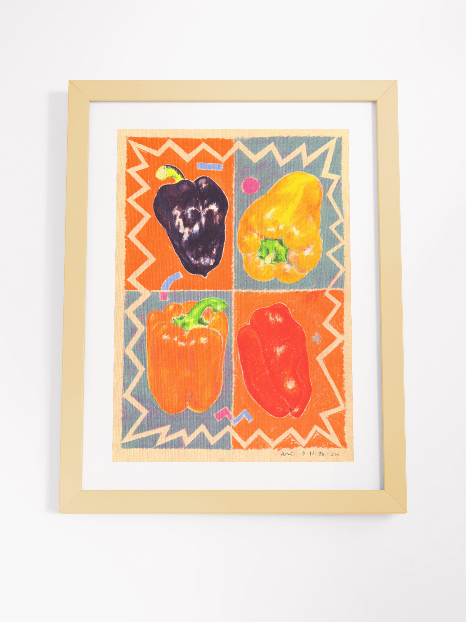 Peppers print framed product image (4)