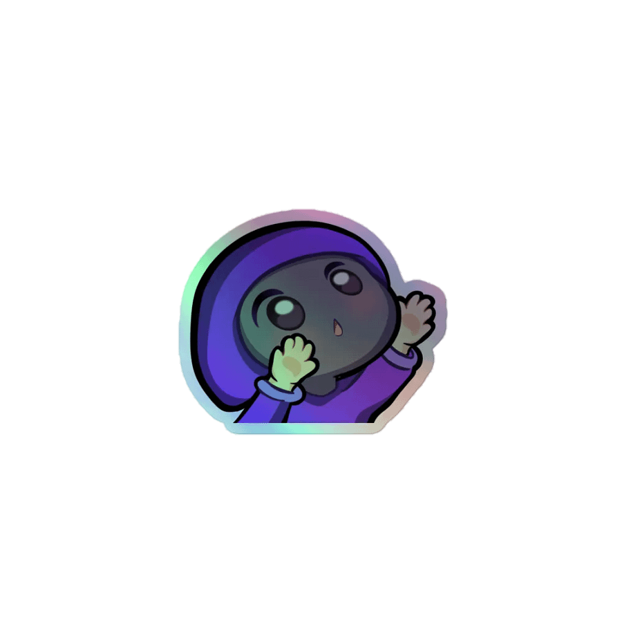 eabUPPIES Holographic Sticker product image (1)
