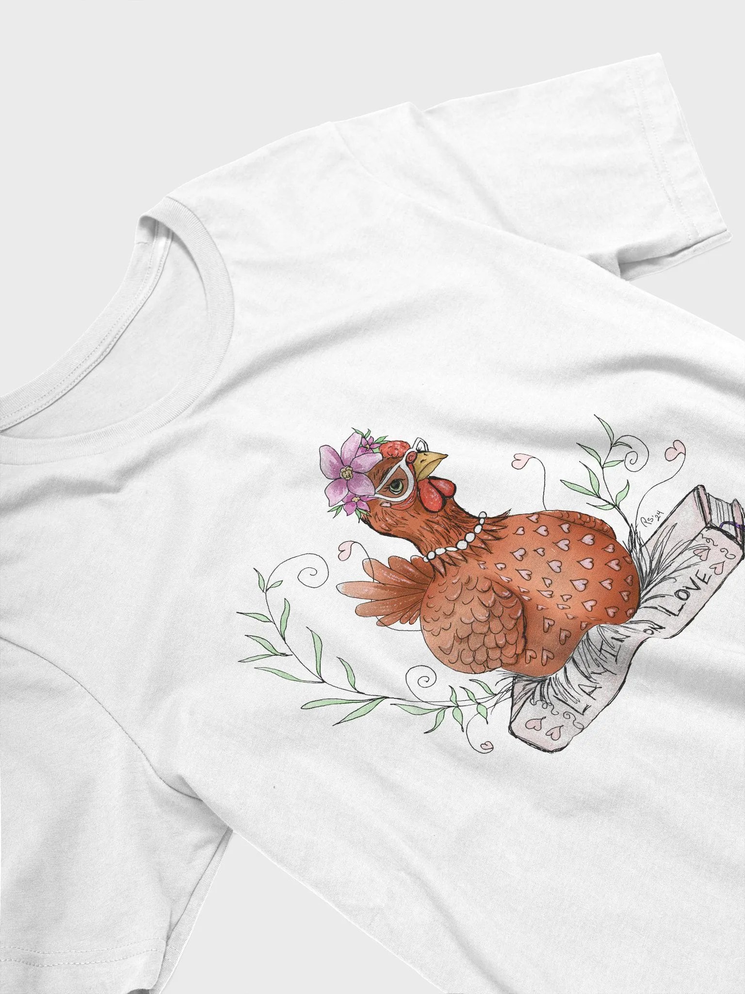 Laying On Love Bella+Canvas Supersoft T-Shirt product image (3)