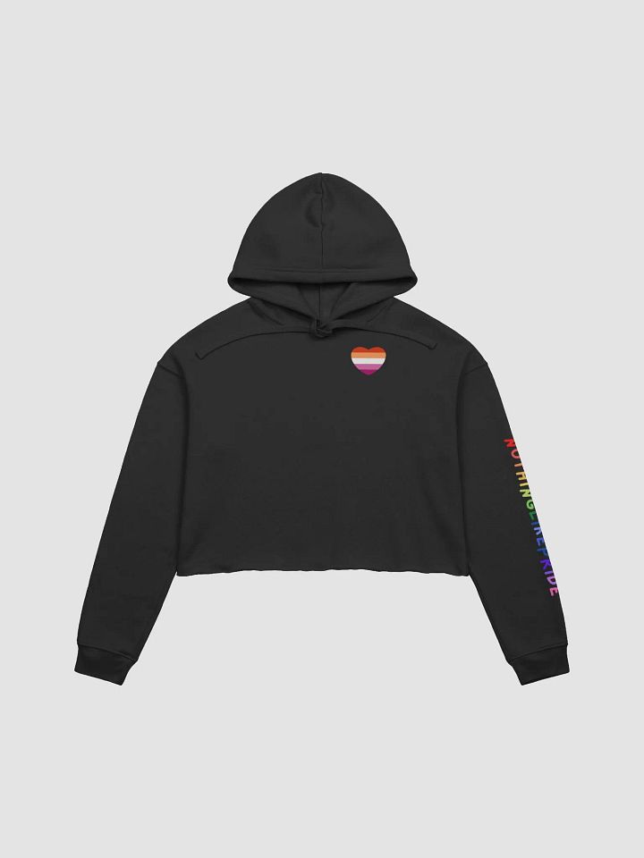 Lesbian Pride Cropped Hoodie product image (3)