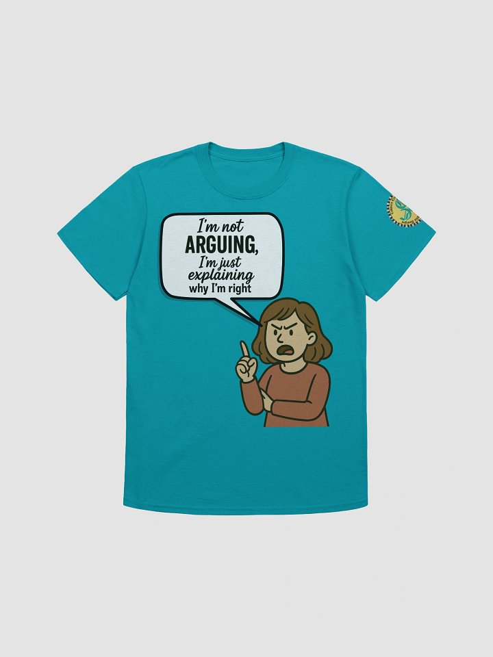 I'm not Arguing (Female) Gildan Unisex Softstyle T-Shirt Light Colors product image (1)