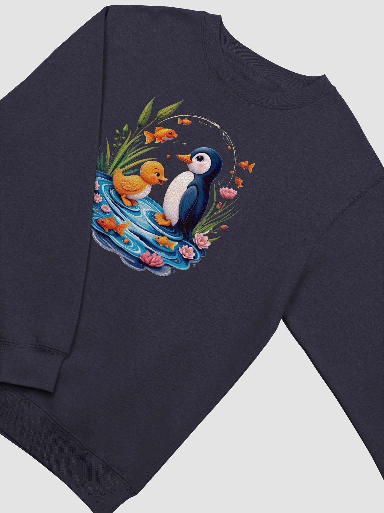 Lotus Pond Adventure Crewneck Sweatshirt product image (12)