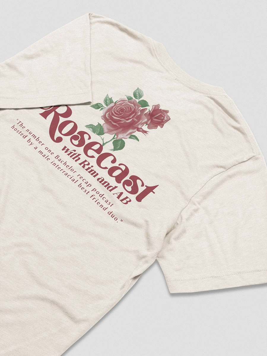 Retro Rose T-Shirt (Triblend) (Front and back) product image (33)