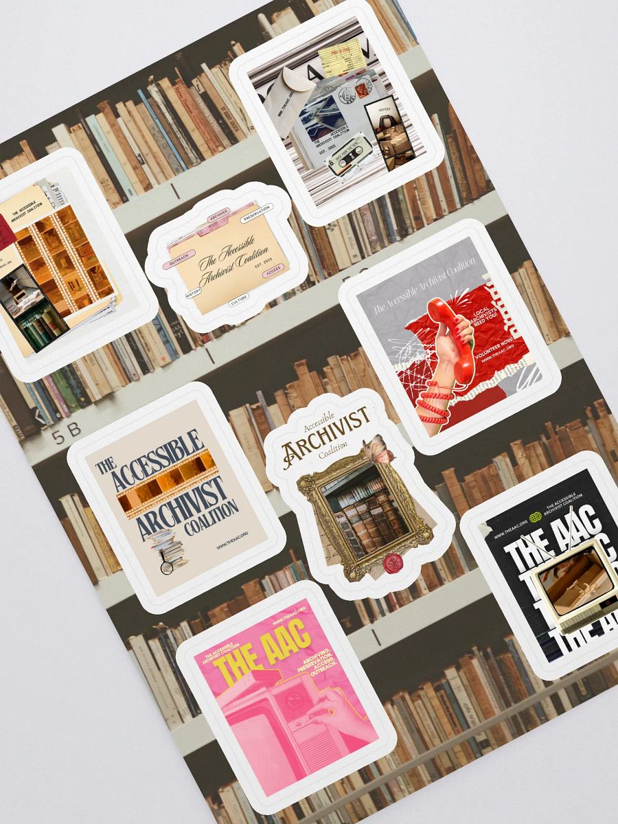 THE AAC STICKER SHEET product image (1)