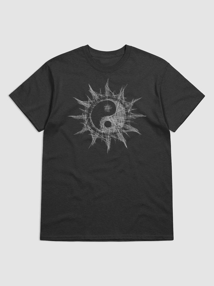 Yin-Yang Geometric Sun T-Shirt product image (2)